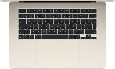 Immagine prodotto di Apple MacBook Air 15"/M4/15,3"/2880x1864/16GB/256GB SSD/M4/Sequoia/Starlight/1R