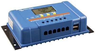 Solarladeregler PWM-LCD&USB 48V 20A mit LCD und USB