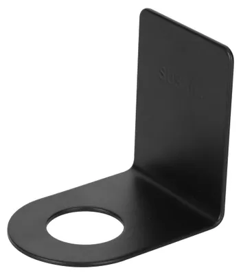 Productafbeelding van Zeepdispenserhouder - Wandmontage - Voor bevestiging aan de muur - RVS (roestvrij staal)