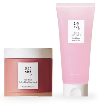 Produktbild von Beauty of Joseon Red Bean Duo: Refreshing Pore Mask + Water Gel für fettige Haut