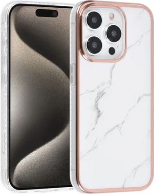 Produktbild von UNIQ Accessory iPhone 15 Pro TPU Back Cover - Marble