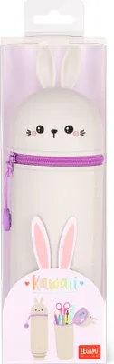 Obrázok produktu pre Legami VKA0014, Mäkké puzdro na perá, Silikón, Biela, Obrázok, Zips, Detské