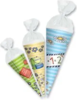 Zdjęcie produktu dla Roth 671507 Anhängetütchen 3er Set 10, 12,5 und 15 cm