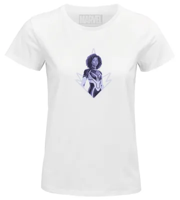 Zdjęcie produktu dla Marvel, damska koszulka, model womavlsts018, kolor biały, rozmiar XXL