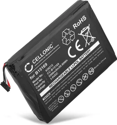Produktbild von CELLONIC 1x Akku für Haustechnik Kompatibel mit Ring Stick Up Cam, Video Doorbell 1, B15169 - (5500mAh, 3.8V)