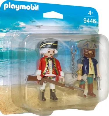 Produktbild von PLAYMOBIL 9446 Duo Pack Pirat und Soldat