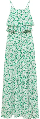 Produktbild von Sookie Damen Maxikleid mit Blumenprint 19222815-SO01, GRÜN Weiss, M