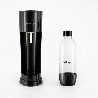 Produktbild von Berger Wassersprudler SM-102 Schwarz ohne CO2-Zylinder