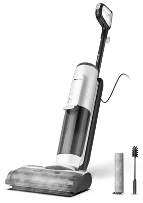 Productafbeelding van Tineco FLOOR ONE S5 Steam, steelstofzuiger 2-in-1, zonder zak, wit, zwart, 0,75 liter, 0,75 liter, geschikt voor zowel droog als nat gebruik