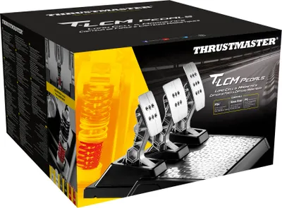 Produktbild von Thrustmaster T-LCM, Pedale, PC, PlayStation 4, PlayStation 5, Xbox, 100 kg, Kabelgebunden, USB, Schwarz, Edelstahl