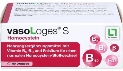 Obrázek produktu pro Vasologes S Homocystein potahované tablety 90 ks