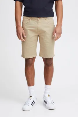 Image de Blend Herren Chinoshorts : short en chino pour hommes, modèle court avec poches latérales, passants pour ceinture, mélange de coton, légèrement élastique, coupe classique