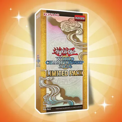 Produktbild von Yu-Gi-Oh! TCG Limited Pack World Championship 2026 Booster Display – 20 Karten
