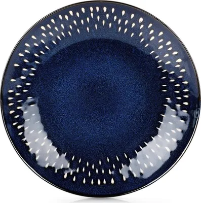 Obrázok produktu pre Keramický dezertný tanier, námornícka modrá, 22 cm