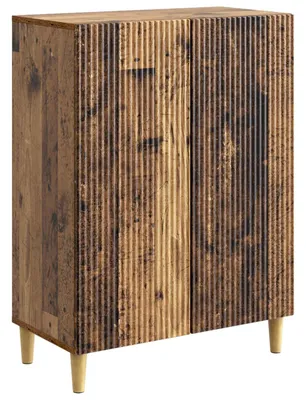 Image de Buffet vidaXL en bois recyclé 66 x 34,5 x 90 cm, aggloméré