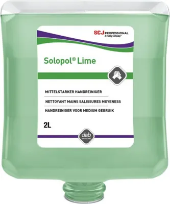 Produktbild von SOLOPOL Handreiniger Lime 2L Kartusche VE 4 Stk