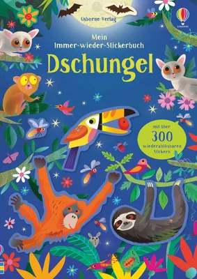 Produktbild von Mein Immer-wieder-Stickerbuch: Dschungel