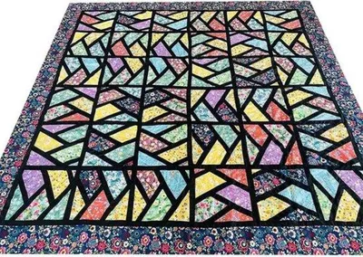 Immagine prodotto di Set patchwork in tessuto - 50 pezzi - 20x20 cm - Ideale per il quilting e le mascherine