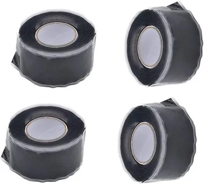 Produktbild von Silikonband-Tape - Selbstschmelzend - Reparatur & Dämmung - wasserdicht & wetterfest - 25 mm breit - 4 x 3 m schwarz