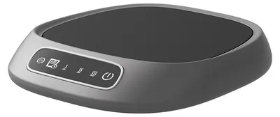 Produktbild von Zimilo Tassenwärmer elektrisch, 3 Temperaturstufen, USB Heizplatte mit Timer, automatische Abschaltung, Glasoberfläche, für Kaffee Tee Milch, Grau