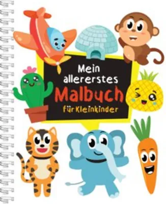 Produktbild von Mein allererstes Malbuch für Kleinkinder