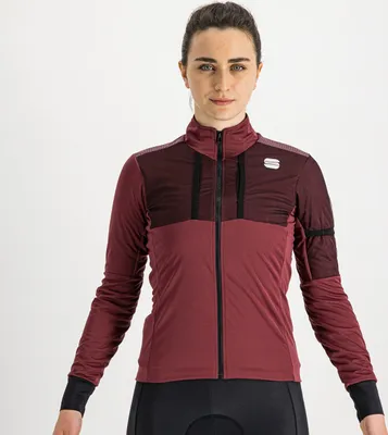Produktbild von SPORTFUL Fahrrad-Thermojacke - SUPERGIARA - bordeaux S