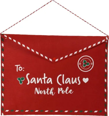 Produktbild von Weihnachtsdeko Geschenkverpackung Filz-Umschlag XXL 39x50cm Weihnachtsgeschenk