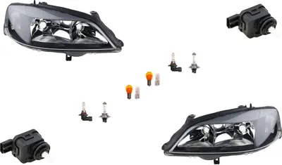 Immagine prodotto di Johns, Fari Osram Night Breaker Laser nero si adatta Opel Astra G L R 6207044 5288904AB 90590665 1216289 09194592 09199894 09201950 12160