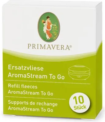 Produktbild von Primavera Ersatzvliese AromaStream To Go, 10 Stück