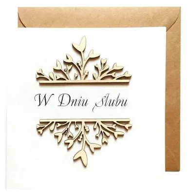 Produktbild von Hochzeitskarte – Naem
