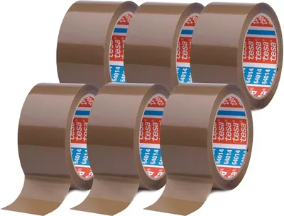 Produktbild von 6x tesa Packband 66mx50mm braun
