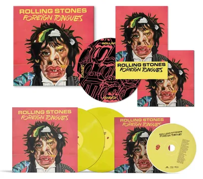 Image de The Rolling Stones - Foreign Tongues (Coffret) (jaune) (2 LP + Blu-ray)