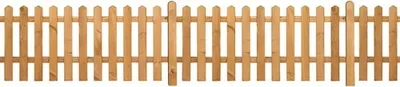 Produktbild von Vorgartenzaun Konsta Membra 180 x 80 cm honig