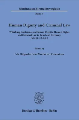 Image de Human Dignity and Criminal Law.