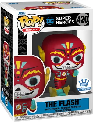 Produktbild von DC Super Heroes Dia de los - The Flash 420 Exclusive! - Funko Pop! - Vinyl Figur