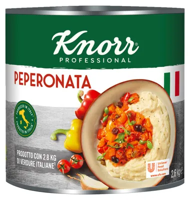 Zdjęcie produktu dla Knorr Peperonata mieszanka przyprawowa z papryką pomidorem cebulą 2600g