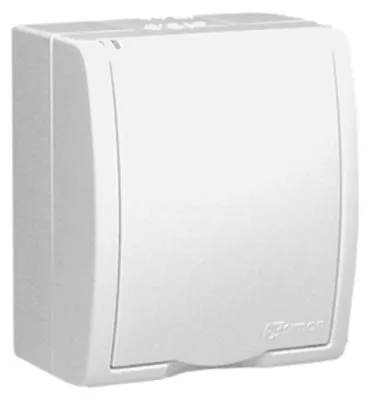 Obrázok produktu pre Kontakt-Simon AQGZ1Z/11, Biela, Plast, IP54, 250 V, 60 mm, 46 mm