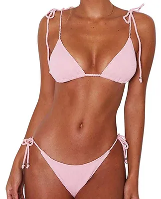 Produktbild von Damen Tankini Set mit Push-Up und Triangel Bottoms