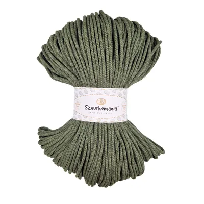 Produktbild von Baumwollkordel mit einem Kern 3mm 100m, Makrameegarn, Makrameekordel, Häkelkordel, Makrameekordel, Naturgarn, 3mm Kordel, geflochtene Baumwollkordel