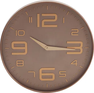 Produktbild von Wanduhr taupe oder terra Ø 50,7 cm farbig sortiert