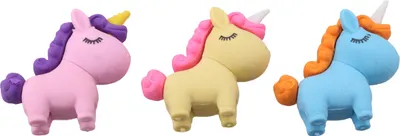 Produktbild von Radiergummi mit Einhorn-Motiv für Schulkinder