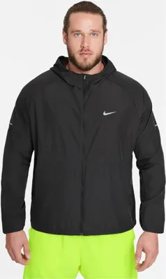 Produktbild von Nike M Nk Rpl Miler Jkt Black/Black/Reflective Sil M
