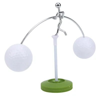 Immagine prodotto di Set regalo per il golf, piccolo supporto per palline da golf con base, decorazione per casa e ufficio