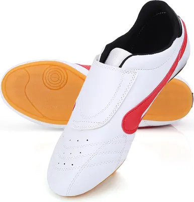 Produktbild von Kampfsport-Schuhe, Unisex, Kunstleder, Für Taekwondo & Kung Fu, Erwachsene & Kinder, Größe 38