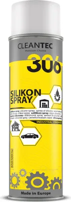 Produktbild von CleanTEC Silikonspray 500 ml Gummi Kunststoff Pflege, Gleitspray, Auto, Fahrrad, Hobby, Haushalt