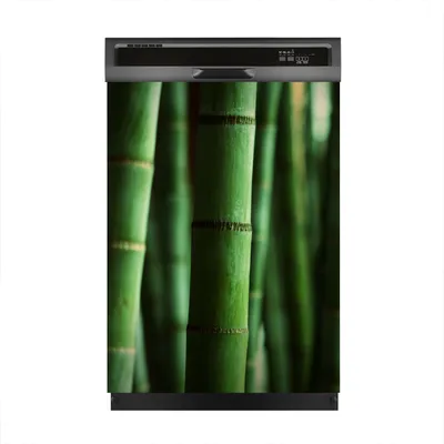Produktbild von Magnete Dekorative 60x80 cm Küche Magnetmatte Spülmaschine - Bamboo Wald