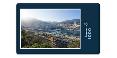 Immagine prodotto di hansepuzzle 12344 - Puzzle di Monaco, 1000 pezzi, da viaggio, 60,0 x 46,0 cm con custodia di alta qualità, scatola di cartone e sacchetto richiudibile