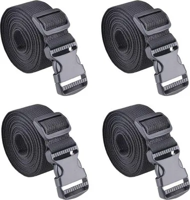 Produktbild von Famanu Gepäckriemen Verstellbar mit Schnellschnalle - 2 m x 3,8 cm