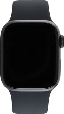 Produktbild von Apple Watch 7 GPS, 45mm Alu Mitternacht, Sport