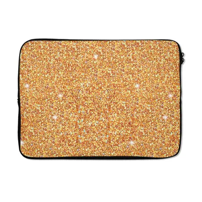 Produktbild von MuchoWow® Laptop Hülle 13 Zoll Topas - Gold - Skorpion - Geburtsstein - Muster Laptoptasche - Laptophülle - Sleeve - Rundumschutz